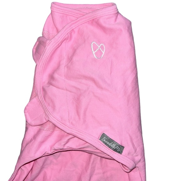 Newborn Baby Girl Swaddle Me Swaddles Set of 3 Zip Up Wrap Sleep Sack - Picture 5 of 8